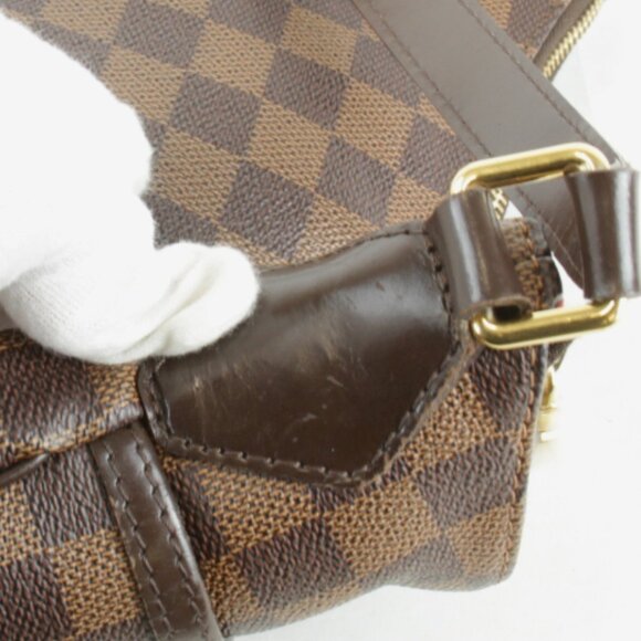 LOUIS VUITTON Brown Damier Canvas Shoulder Bag - Picture 6 of 10